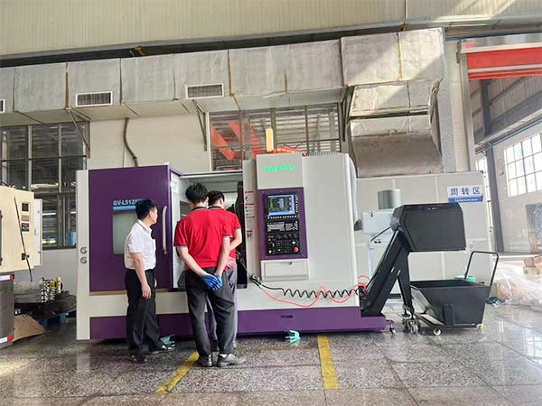 广东揭阳客户交机现场