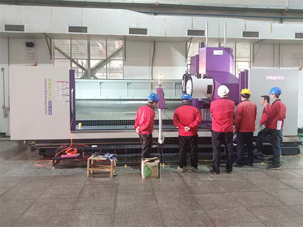 广东揭阳客户交机现场